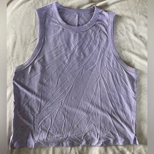 Lululemon All Yours Crop Tank - Lavender
